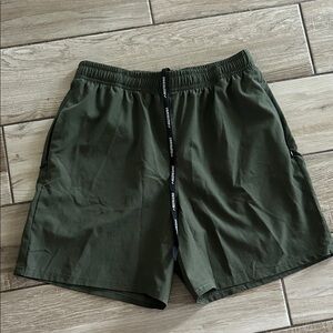 Gymshark Green Athletic Shorts
